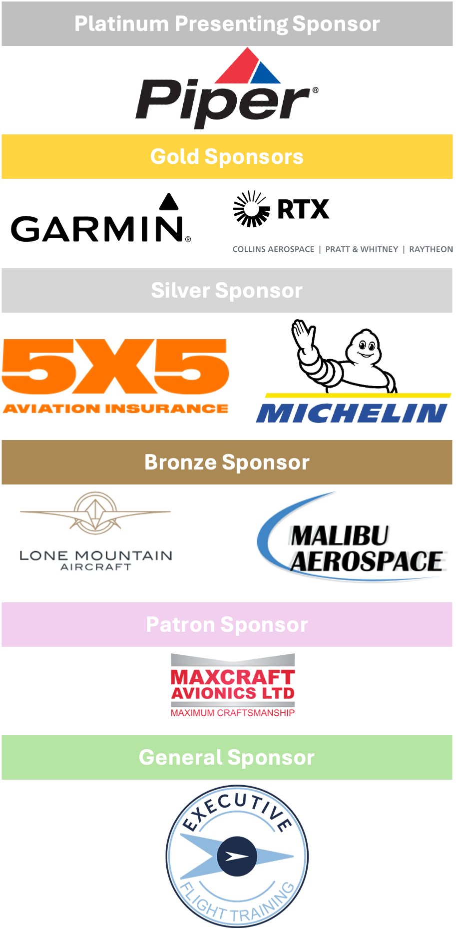 2026 PMOPA Convention Sponsors